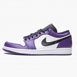 Nike Air Jordan 1 Retro Low Court Purple Dam/Herr 553558-500 Skor