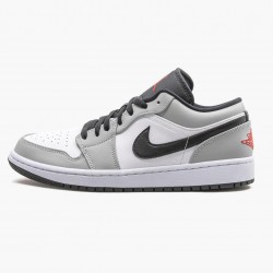 Nike Air Jordan 1 Retro Low Light Smoke Grey Dam/Herr 553558-030 Skor