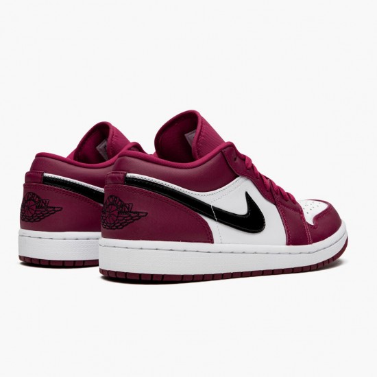 Nike Air Jordan 1 Retro Low Noble Red Dam/Herr 553558-604 Skor