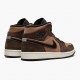 Nike Air Jordan 1 Mid SE Dark Chocolate Dam/Herr DC7294-200 Skor