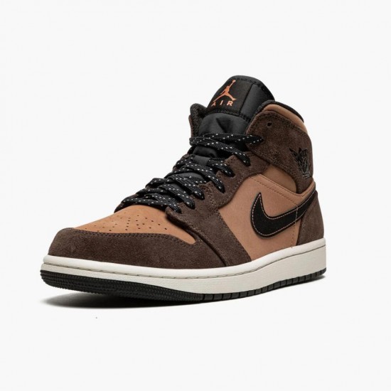 Nike Air Jordan 1 Mid SE Dark Chocolate Dam/Herr DC7294-200 Skor