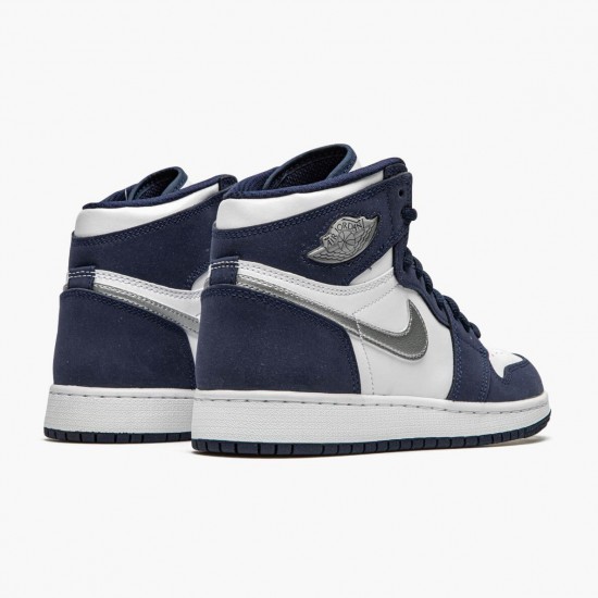 Nike Air Jordan 1 Retro High COJP Midnight Navy Dam/Herr DC1788-100 Skor