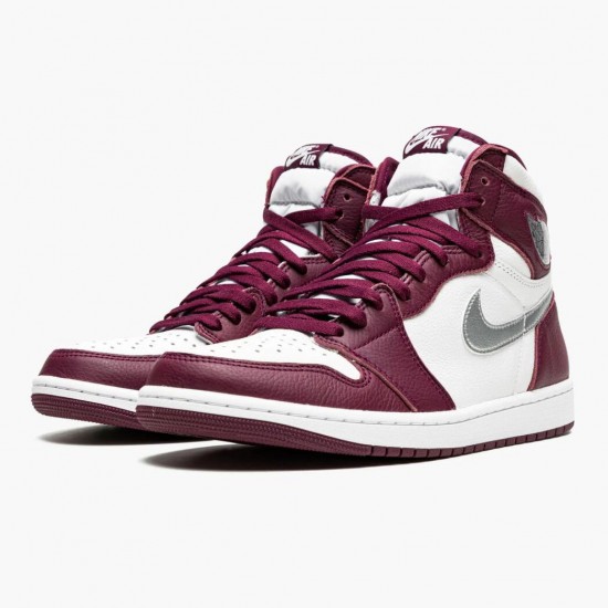 Nike Air Jordan 1 Retro High OG Bordeaux Dam/Herr 555088-611 Skor