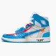 Nike Air Jordan 1 Retro High Off-White University Blue Dam/Herr AQ0818-148 Skor