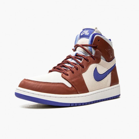 Nike Air Jordan 1 Zoom CMFT Team Red Dam/Herr CT0979-104 Skor