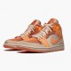 Nike Air Jordan 1 Mid Apricot Orange Apricot Agate Terra Blush Dam/Herr DH4270-800 Skor