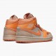 Nike Air Jordan 1 Mid Apricot Orange Apricot Agate Terra Blush Dam/Herr DH4270-800 Skor