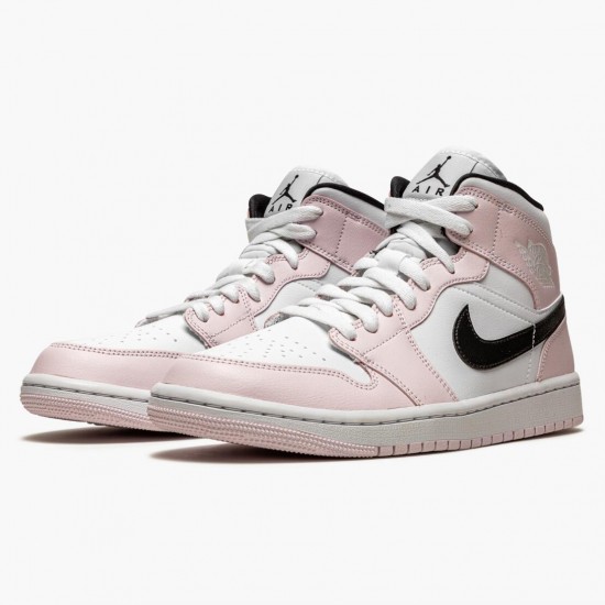 Nike Air Jordan 1 Mid Barely Rose Dams BQ6472-500 Skor