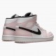 Nike Air Jordan 1 Mid Barely Rose Dams BQ6472-500 Skor