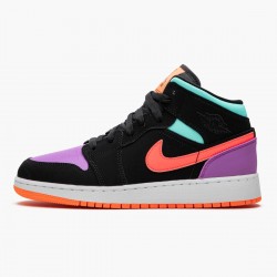 Nike Air Jordan 1 Mid Candy Dam/Herr 554725-083 Skor