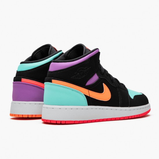 Nike Air Jordan 1 Mid Candy Dam/Herr 554725-083 Skor