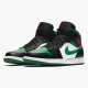 Nike Air Jordan 1 Mid Pine Green Herr 554724-067 Skor