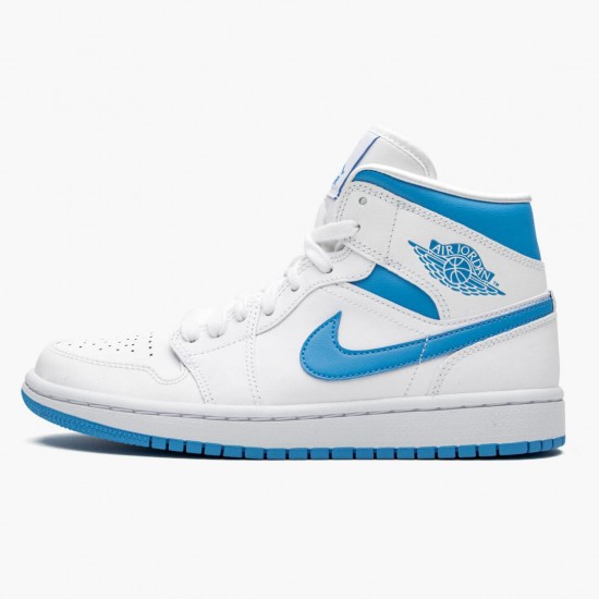 Nike Air Jordan 1 Mid UNC Herr BQ6472-114 Skor