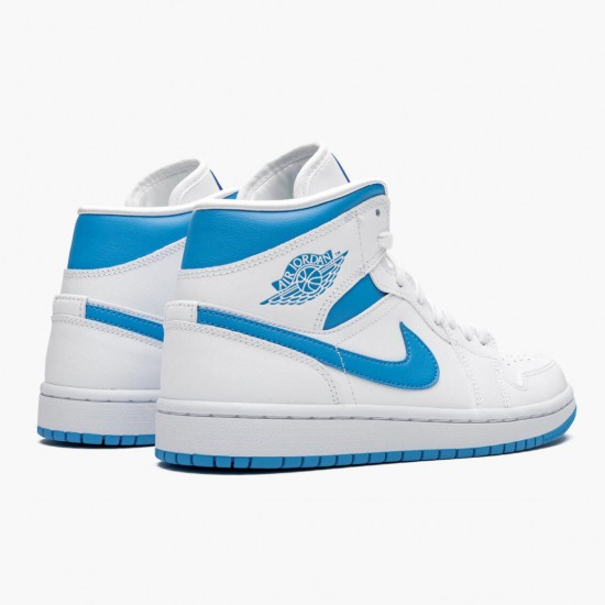 Nike Air Jordan 1 Mid UNC Herr BQ6472-114 Skor