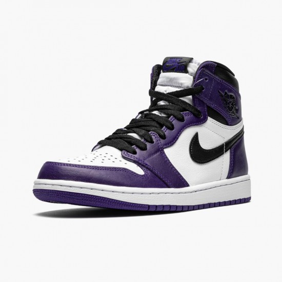 Nike Air Jordan 1 Retro High OG Court Purple Herr 555088-500 Skor