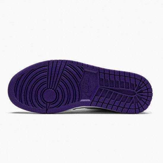 Nike Air Jordan 1 Retro High OG Court Purple Herr 555088-500 Skor