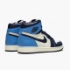 Nike Air Jordan 1 Retro High OG Obsidian University Blue Herr 555088-140 Skor