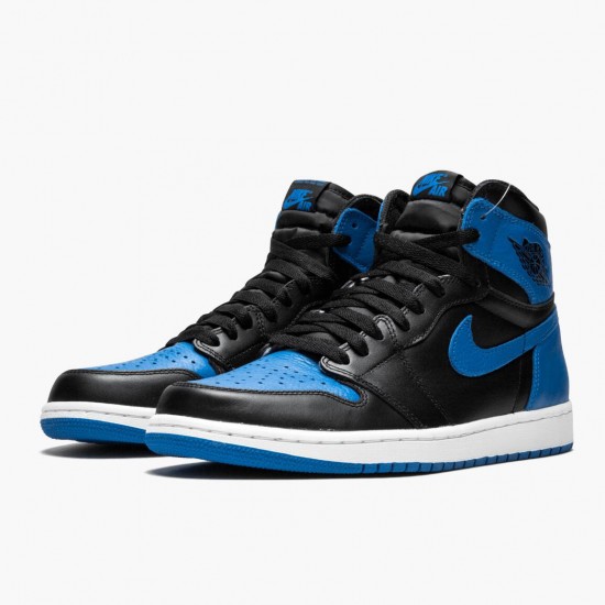 Nike Air Jordan 1 Retro High OG Royal Herr 555088-007 Skor