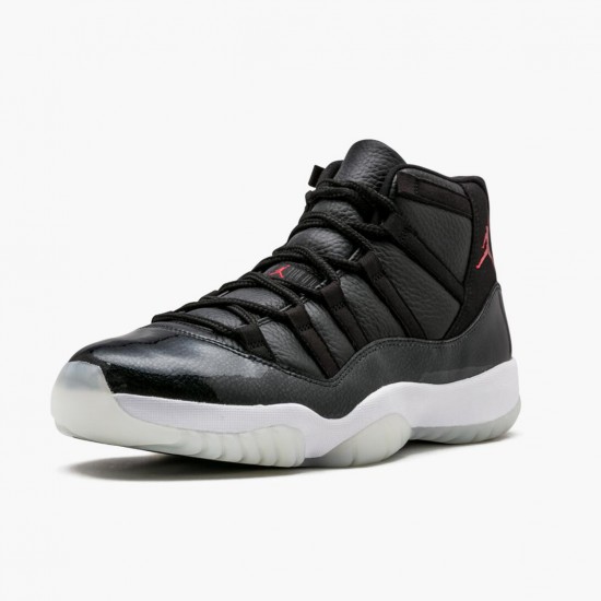 Nike Air Jordan 11 Retro 72 10 Black Gym Red White Anthracite Black Dam/Herr 378037-002 Skor