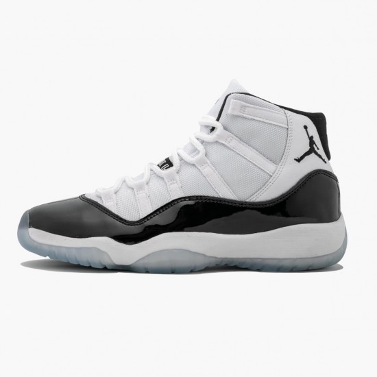 Nike Air Jordan 11 Retro Concord 2018 Dam/Herr 378038-100 Skor