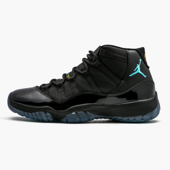 Nike Air Jordan 11 Retro Gamma Blue Herr 378037-006 Skor