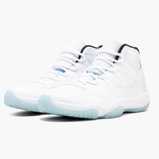 Nike Air Jordan 11 Retro Legend Blue 2014 Herr 378037-117 Skor