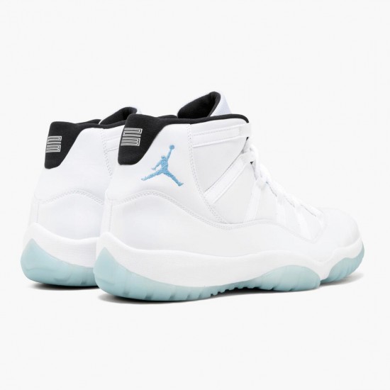 Nike Air Jordan 11 Retro Legend Blue 2014 Herr 378037-117 Skor