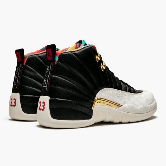 Nike Air Jordan 12 Retro 2019 CNY Chinese New Year Herr CI2977-006 Skor