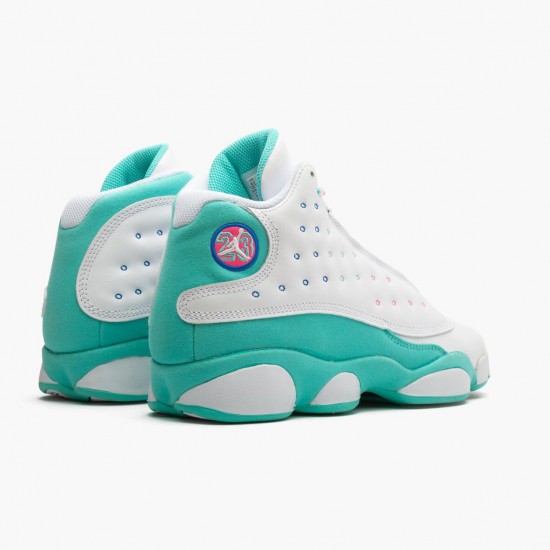 Nike Air Jordan 13 Retro Aurora Green Dams 439358-100 Skor