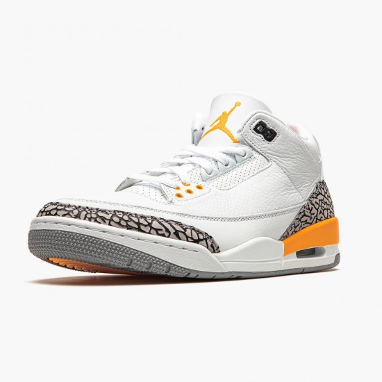 Nike Air Jordan 3 Retro Laser Orange Dam/Herr CK9246-108 Skor