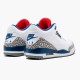Nike Air Jordan 3 Retro OG True Blue Herr 854262-106 Skor