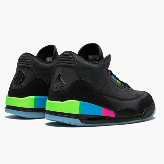 Nike Air Jordan 3 Retro Quai54 Dam/Herr AT9195-001 Skor