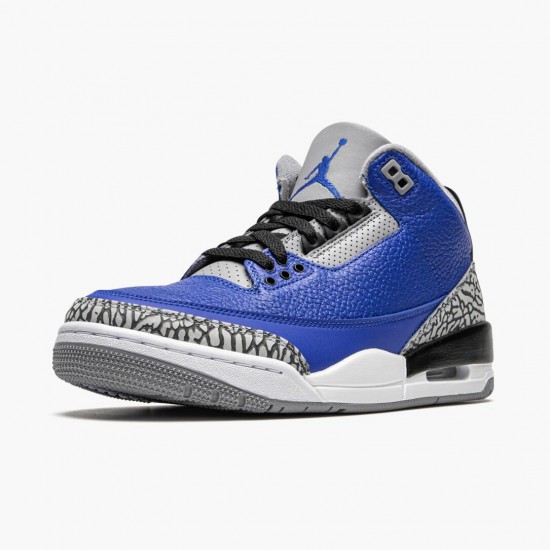 Nike Air Jordan 3 Retro Varsity Royal Cement Dam/Herr CT8532-400 Skor