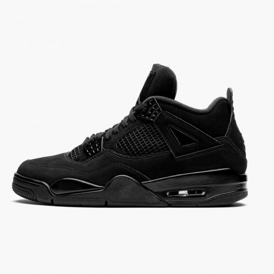 Nike Air Jordan 4 Retro Black Cat Dam/Herr CU1110-010 Skor