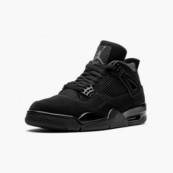 Nike Air Jordan 4 Retro Black Cat Dam/Herr CU1110-010 Skor