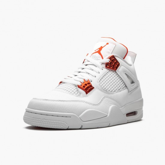 Nike Air Jordan 4 Retro Metallic Orange Dam/Herr CT8527-118 Skor