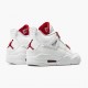 Nike Air Jordan 4 Retro Metallic Red Dam/Herr CT8527-112 Skor