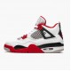 Nike Air Jordan 4 Retro OG GS Fire Red 2020 Herr 408452-160 Skor