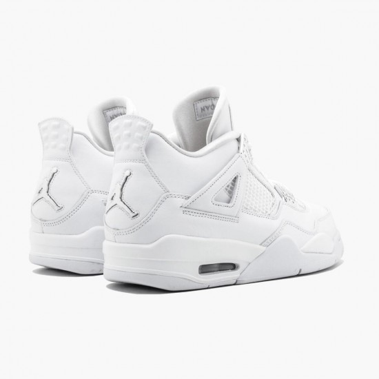 Nike Air Jordan 4 Retro Pure Money Dam/Herr 308497-100 Skor