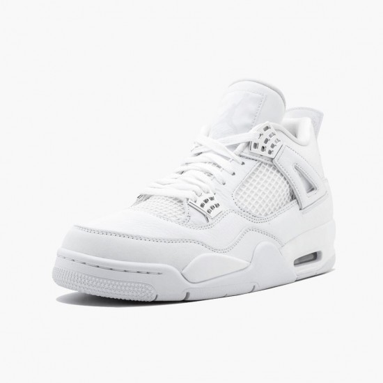 Nike Air Jordan 4 Retro Pure Money Dam/Herr 308497-100 Skor