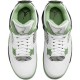 Nike Air Jordan 4 Retro White Oil Green Dark Ash Herr AQ9129-103 Skor