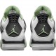 Nike Air Jordan 4 Retro White Oil Green Dark Ash Herr AQ9129-103 Skor