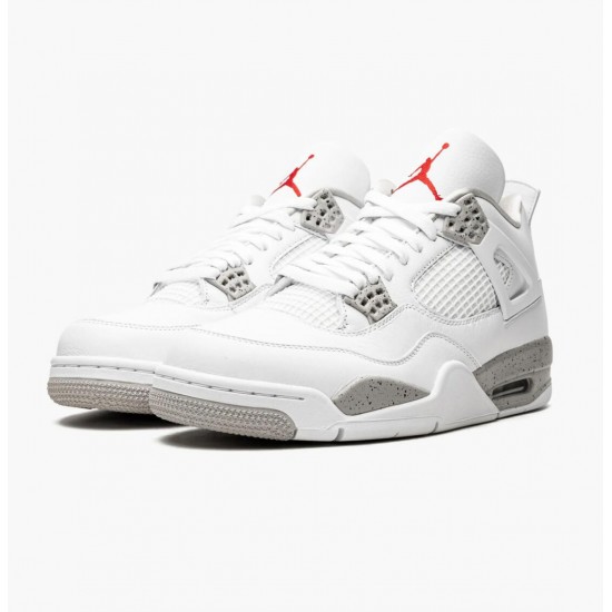 Nike Air Jordan 4 Retro White Oreo Herr CT8527-100 Skor