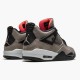 Off-White x Nike Air Jordan 4 Retro Taupe Haze Dam/Herr DB0732-200 Skor