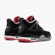 Nike Air Jordan 4 Retro Bred 2019 Release Herr 308497-060 Skor