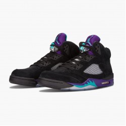 Nike Air Jordan 5 Retro Black Grape Dam/Herr 136027-007 Skor