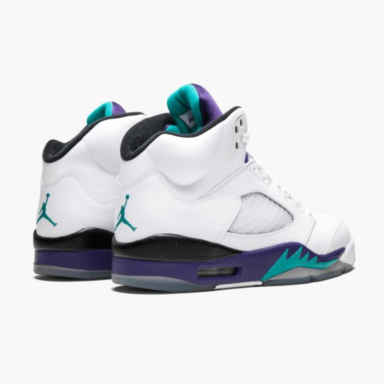 Nike Air Jordan 5 Retro Grape Herr 136027-108 Skor