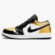 Jordan 1 Low Gold Toe Metallic Guld/Svart-Vit Jordan Skor