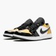 Jordan 1 Low Gold Toe Metallic Guld/Svart-Vit Jordan Skor