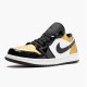 Jordan 1 Low Gold Toe Metallic Guld/Svart-Vit Jordan Skor